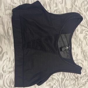 90 Degree By Reflex Charcoal Sports Bra